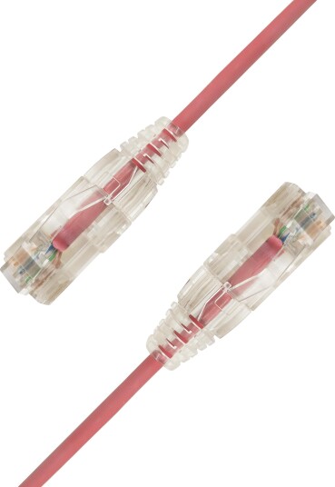 LinkIT SlimPatch U/UTP Cat6A Red