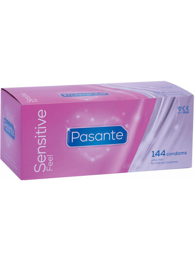 Pasante Sensitive Feel: Kondomer, 144 stk Pasante Sensitive Feel: Kondomer, 144 stk