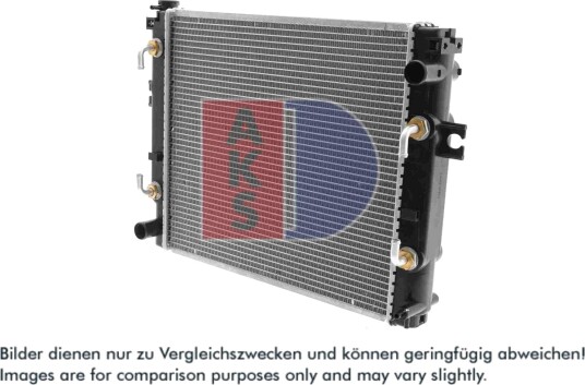 AKS DASIS 450066N Radiator motorkjøling