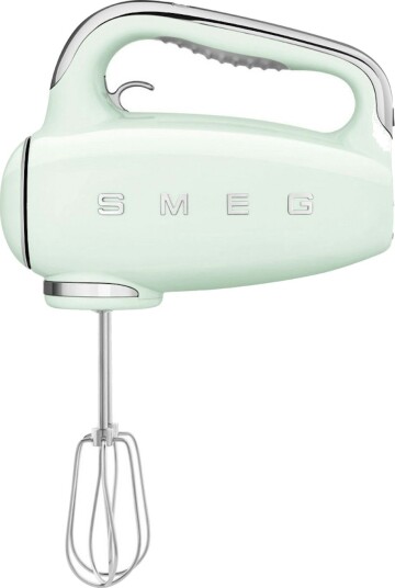 Smeg 50's Style Håndmikser 250W med Turbofunksjon Pastellgrønn HMF01PGEU