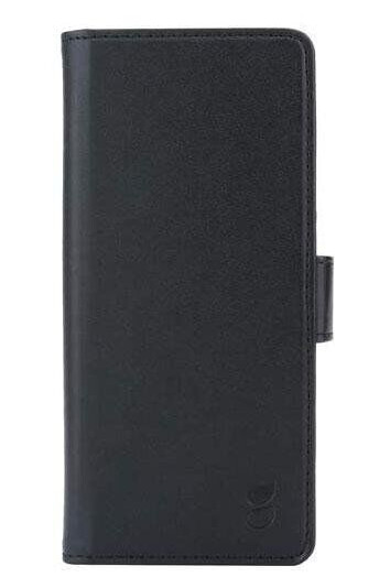 Motorola One Vision Gear Lommebok Flip-deksel i Svart - Kunstlær for Mobil