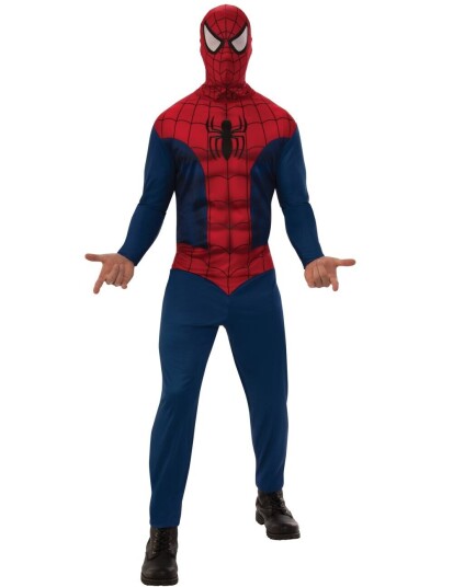 Spider-Man Klassisk Spider-Man™-Kostyme For Voksne