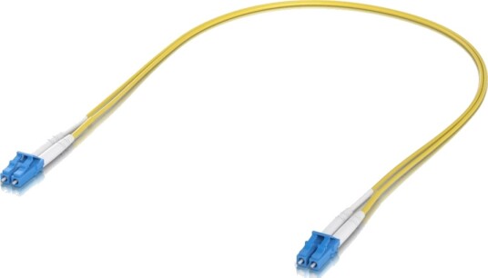 Ubiquiti Unifi   Koblingskabel   Lc/Upc Hann Til Lc/Upc Hann   5 M   2 Mm   Fiberoptisk   Dupleks   Os2   Halogenfri   Gul