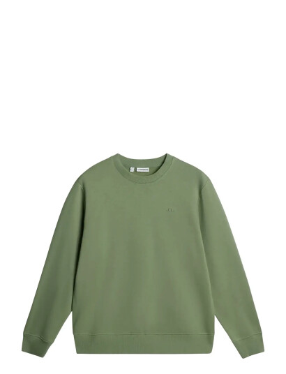 J. Lindeberg Alpha Crew Neck Khaki green M J. Lindeberg Alpha Crew Neck Khaki green M