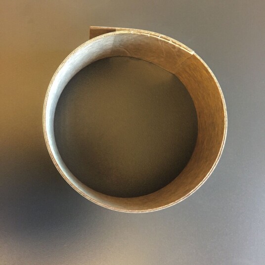 Norema Kantlist Løs 650 mm Laminat 534 Grå Spettet