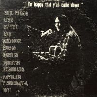 Bengans Neil Young - Dorothy Chandler Pavilion 1971
