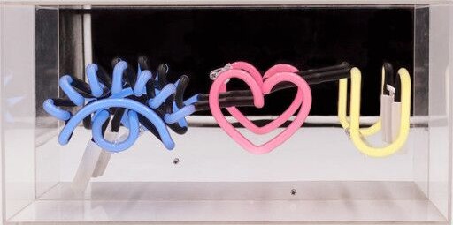 Locomocean Eye Love You neonskilt