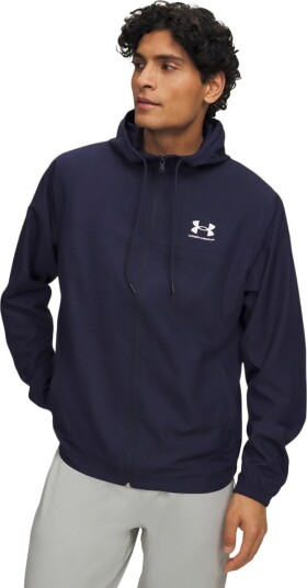 Under Armour Rival Woven Windbreaker Jakke Herre Navy S