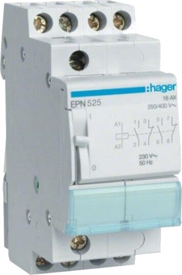 Hager Latching relay 2nc+2no 230v (3250612369485)