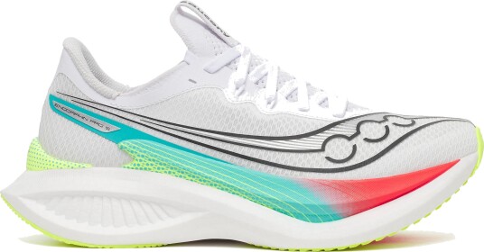 Saucony Women"s Endorphin Pro 5 White/multi 43