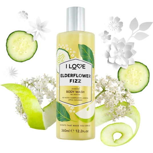 I love… Elderflower Fizz 360 ml Dusj & Bad I love… Elderflower Fizz 360 ml Dusj & Bad