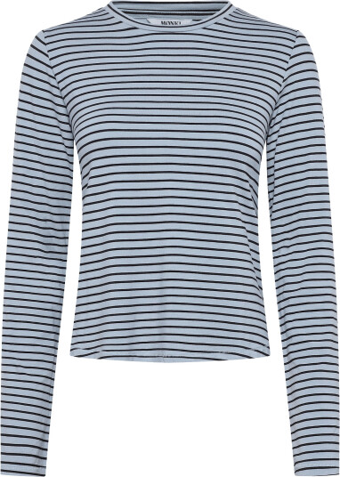 Monki Viscose Longsleeve Blue XS