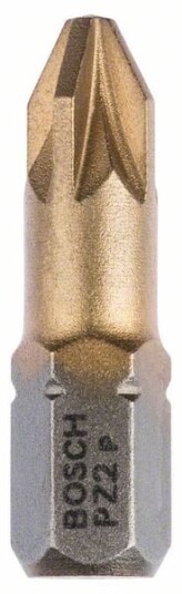 Bosch max grip skrutrekkerbits pz2 2 lengde typer -25