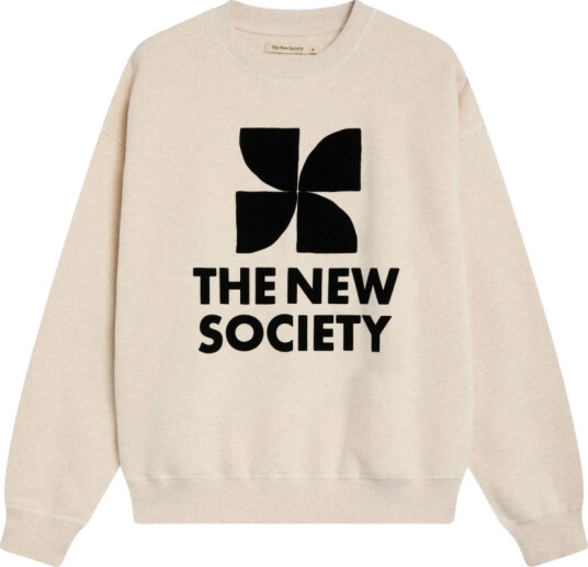 The New Society, Dame, Gensere & Hettegensere, Beige, S,
