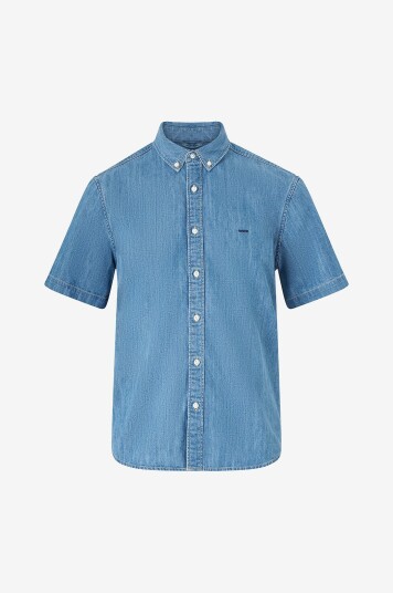 Levi's Denimskjorte SS Authentic Button Down Eli M Blå