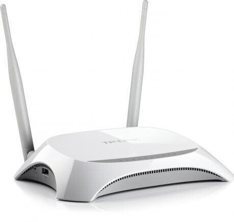 TP-Link TL-MR3420 300Mbps 3G/4G Trådløs Router Hvit