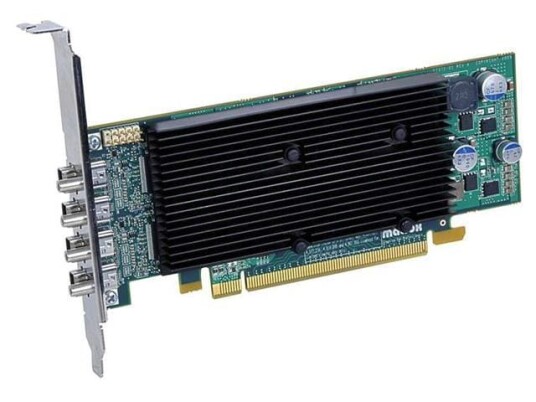 Matrox M9148 Grafikkort med 1GB Minnet og 4x Mini DisplayPort