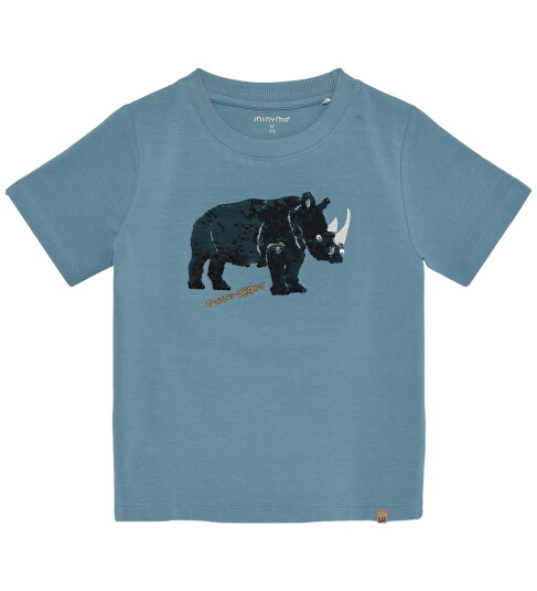 Minymo T skjorte Blue Shadow m. Nesering/Vendbare paljetter Minymo 8 år (128) T skjorte Blå Minymo T skjorte Blue Shadow m. Nesering/Vendbare paljetter Minymo 8 år (128) T skjorte Blå