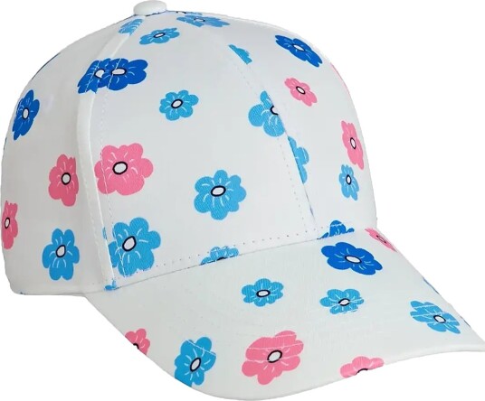 Mini Rodini Flowers Aop Cap Multi/patterned 56/58