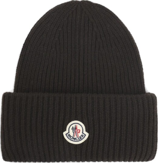 Moncler Cashmere Beanie Brown Moncler Cashmere Beanie Brown