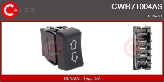 CASCO CWR71004AS Bryter, vindusheis
