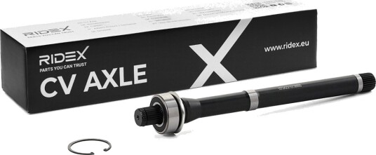RIDEX 13D0629 Drivaksel