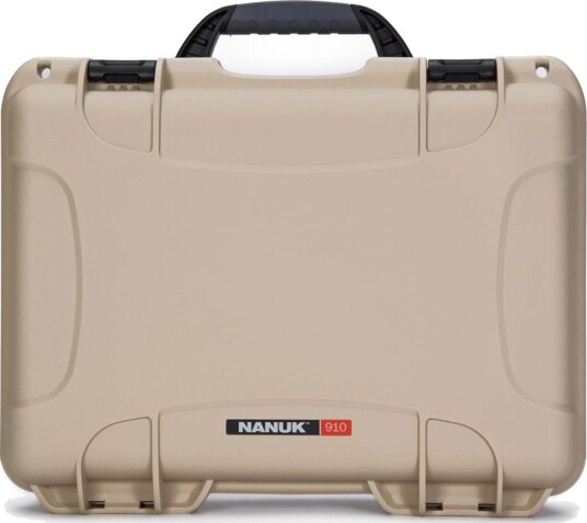 NANUK 910 Flightcase - 336x234x104mm - Sand NANUK 910 Flightcase - 336x234x104mm - Sand