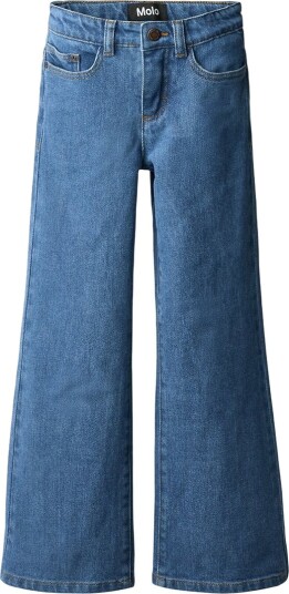 Molo Jeans Asta Blue Børstet Molo 6 år 116 Jeans Blå