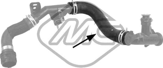 Radiatorslange Metalcaucho 97786
