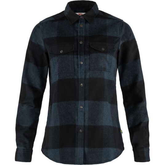 Fjellreven Canada Shirt W Navy-black XS