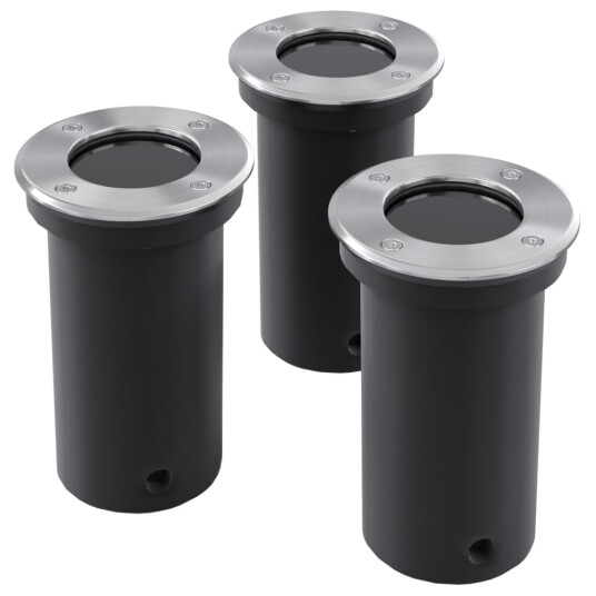 Innebygde hagelys 3x runde