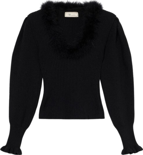 Blumarine Dame Strikkevarer Svart L,