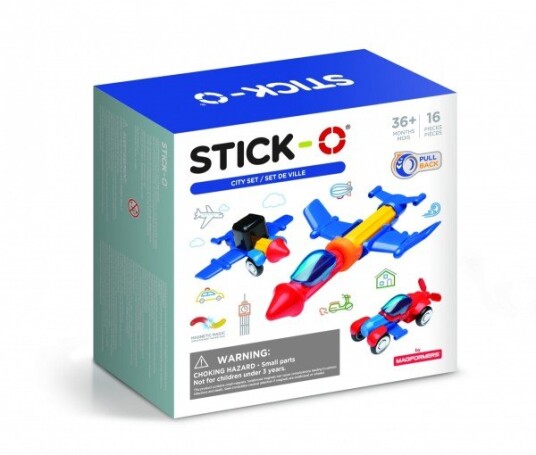Magformers Stick-O Magnetiske Blokker Urbane 16 Elementer 005-902003 Magformers Stick-O Magnetiske Blokker Urbane 16 Elementer 005-902003