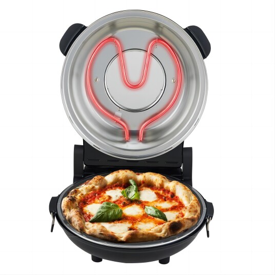 Adler Elektrisk Pizzaovn 6314 1200W med 5 Temperaturnivåer Rød Adler Elektrisk Pizzaovn 6314 1200W med 5 Temperaturnivåer Rød