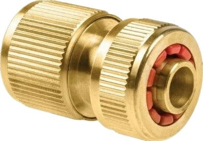Hageslange Cellfast hurtigkobling med stopp til 1/2" messing