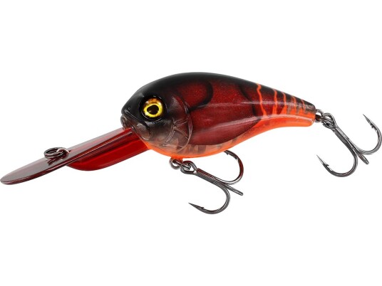 MegaBite DR Crankbait 6 cm Floating 3D Fire Craw MegaBite DR Crankbait 6 cm Floating 3D Fire Craw