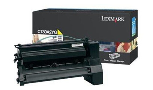 Lexmark - yellow - original - toner cartridge - LCCP - Laser toner Yellow
