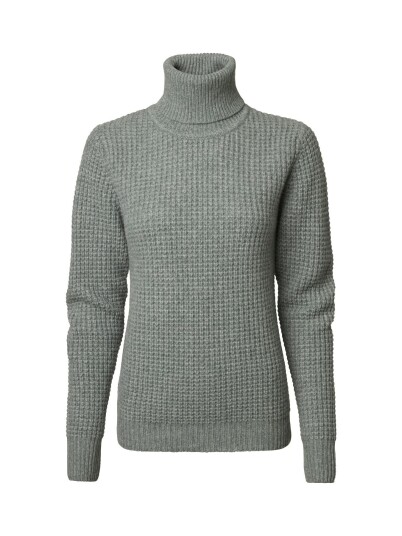 Chevalier Cherry Rollneck Wool Pullover Women Thyme Green  38W