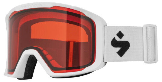 Sweet Protection Goggles Durden 23/24, skibriller, snowboardbriller, unisex Orange/Satin White/W