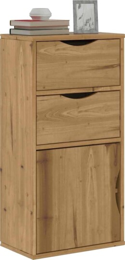 Sideskap med skuffer ODDA 40x24x79 cm heltre furu Sideskap med skuffer ODDA 40x24x79 cm heltre furu