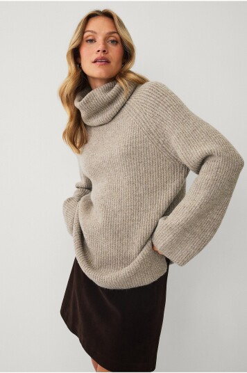 Ellos Collection   Genseren med polo   Beige