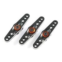 Fastrax 25T Black Aluminium Double Servo Horn