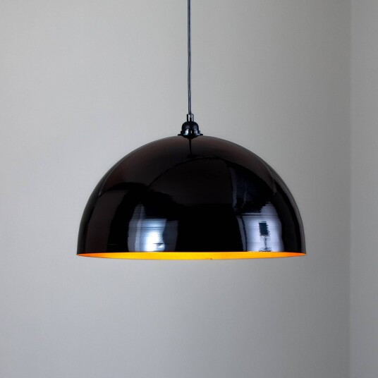Opviq Berceste 235-S hengelampe Ø50cm svart/gull Opviq Berceste 235-S hengelampe Ø50cm svart/gull