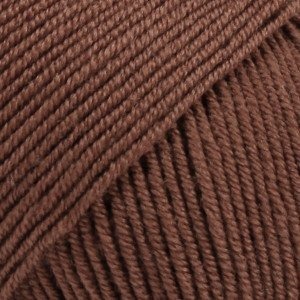 Drops Baby Merino Garn Unicolor 52 Sjokolade Drops Baby Merino Garn Unicolor 52 Sjokolade
