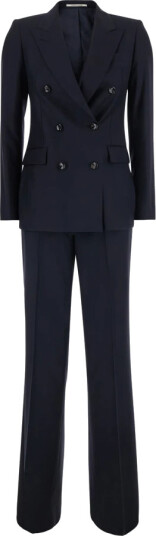 Tagliatore Dame Dress Blå M,