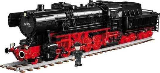 Cobi Dr Br 52 Steam Locomotive Byggeklosser 10 År 2476 Stykker Cobi Dr Br 52 Steam Locomotive Byggeklosser 10 År 2476 Stykker
