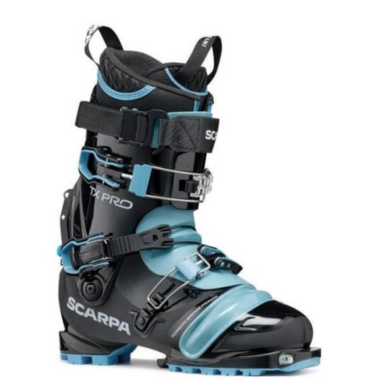 Scarpa TX Pro Wmn Telemarksko Dame 24/25 Black/Polar Blue 245 Scarpa TX Pro Wmn Telemarksko Dame 24/25 Black/Polar Blue 245