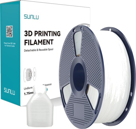 Sunlu Pp-Filament 1.75 Mm 0.8 Kg (Hvit Natural)