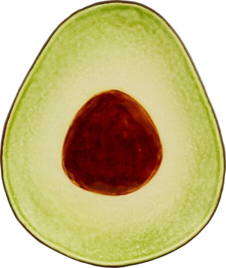 Bordallo Pinheiro  Tropical Fruits desserttallerk avocado grønn