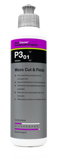 Koch-Chemie P3.01 Micro Cut & Finish - Fint poleringsmiddel - 250ml Koch-Chemie P3.01 Micro Cut & Finish - Fint poleringsmiddel - 250ml